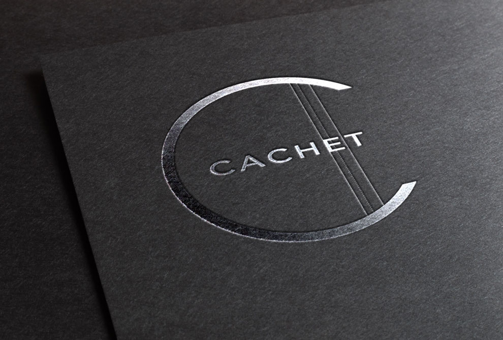 Cachet Branding Silver Emboss