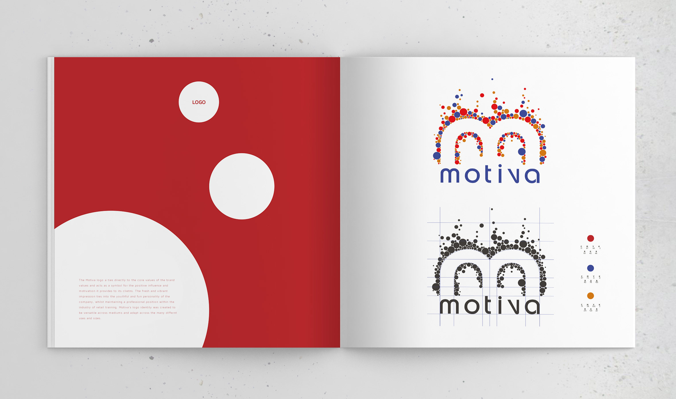 Motiva logo design